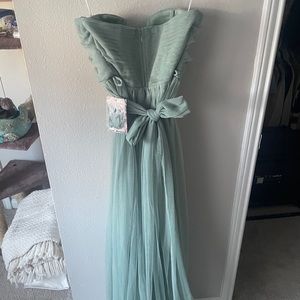 Birdy grey tulle convertible bridesmaid dress